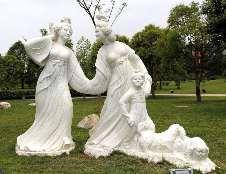 户外公园石膏雕塑