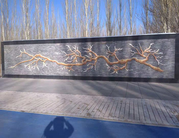内蒙古植物园-树枝（不锈钢雕塑）